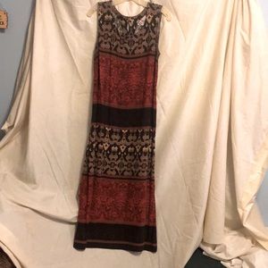 R&K Originals boho tribal sleeveless size 14 dress
